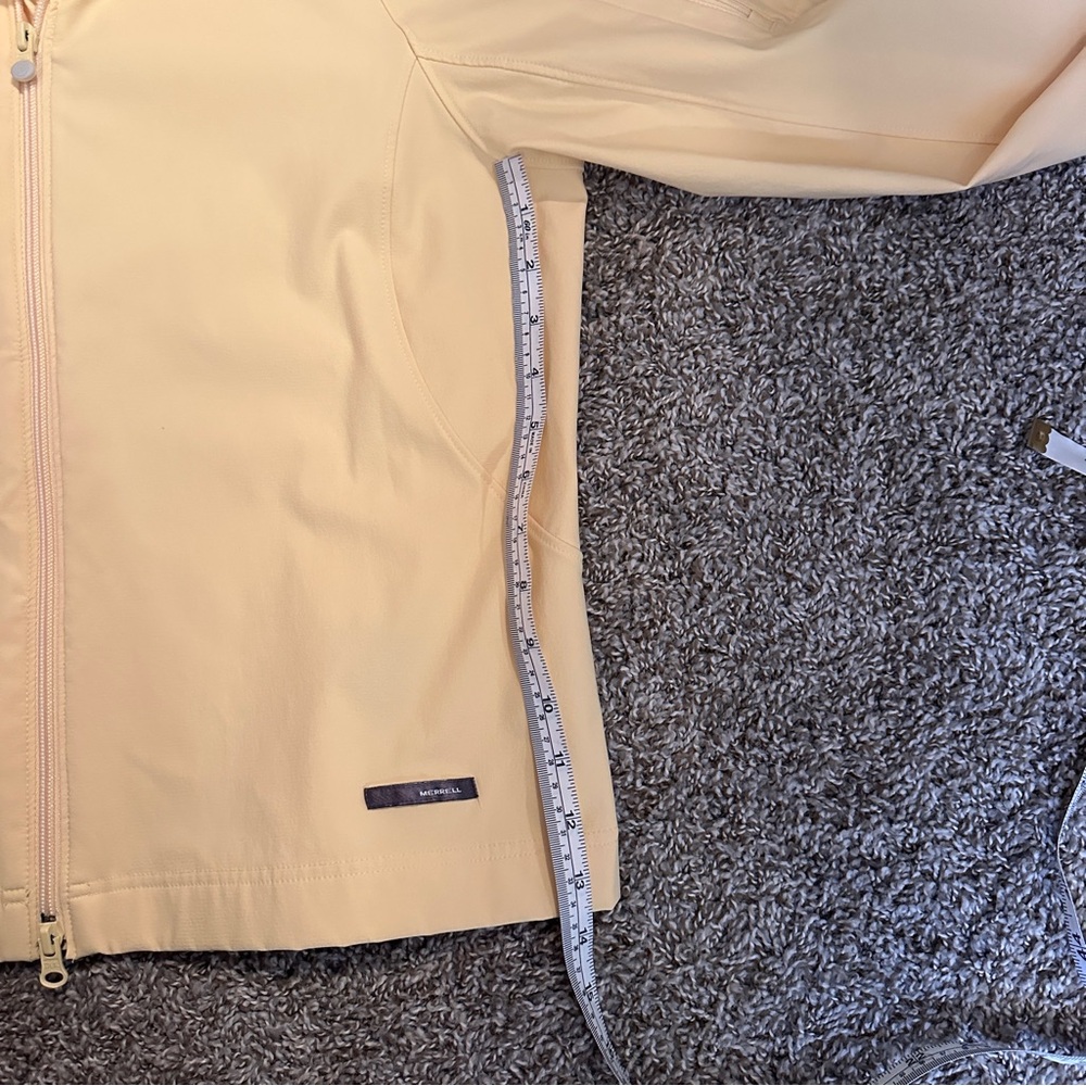 Merrell light Yellow Zip-Up Jacket - Picture 9 of 12